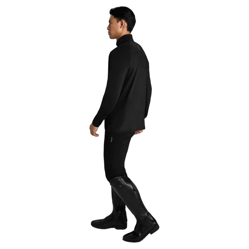 Aztec Diamond Core Mens 1/4 Zip Base Layer - Black-9