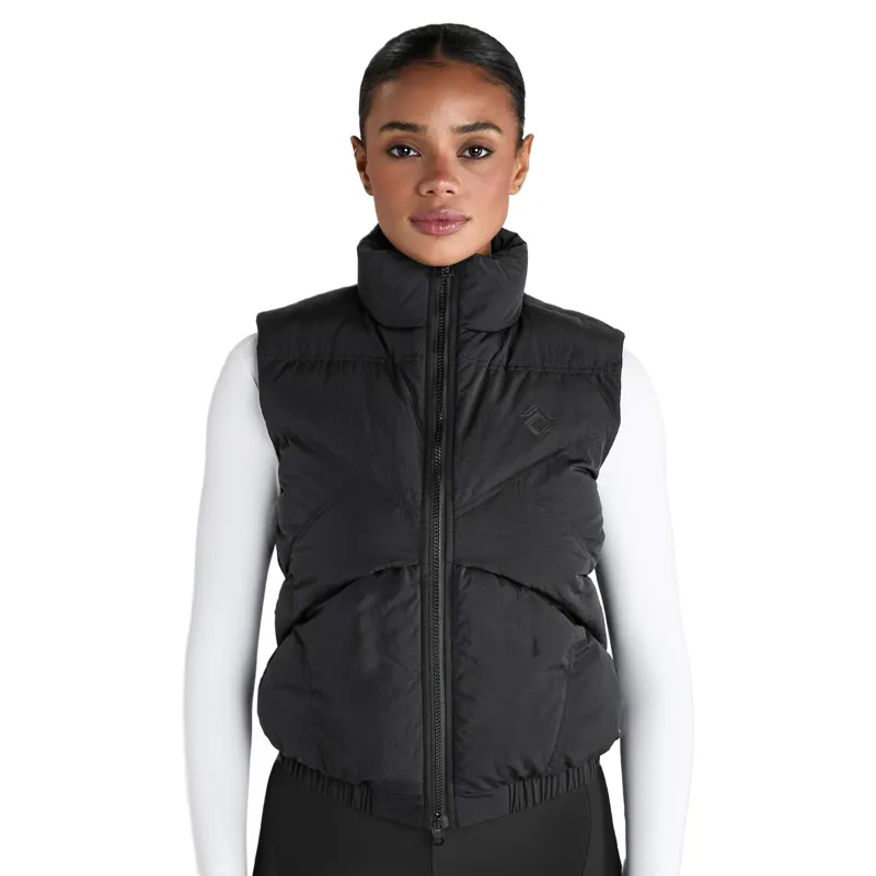Aztec Diamond Core Womens Mid-Layer Gilet - Black