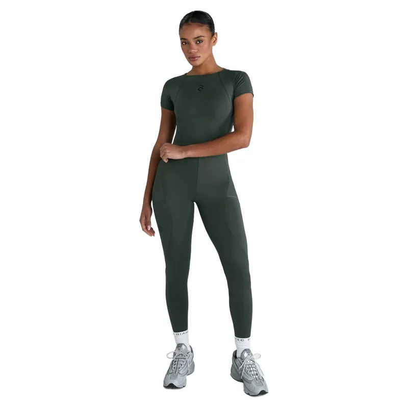 Aztec Diamond Core Womens Tech Short Sleeve Tee - Fern-4