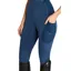 Aztec Diamond Define Full Grip Ladies Riding Leggings - Azul