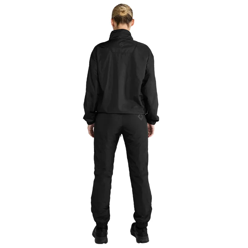Aztec Diamond Waterproof Womens Half Zip Track Jacket - Black-3
