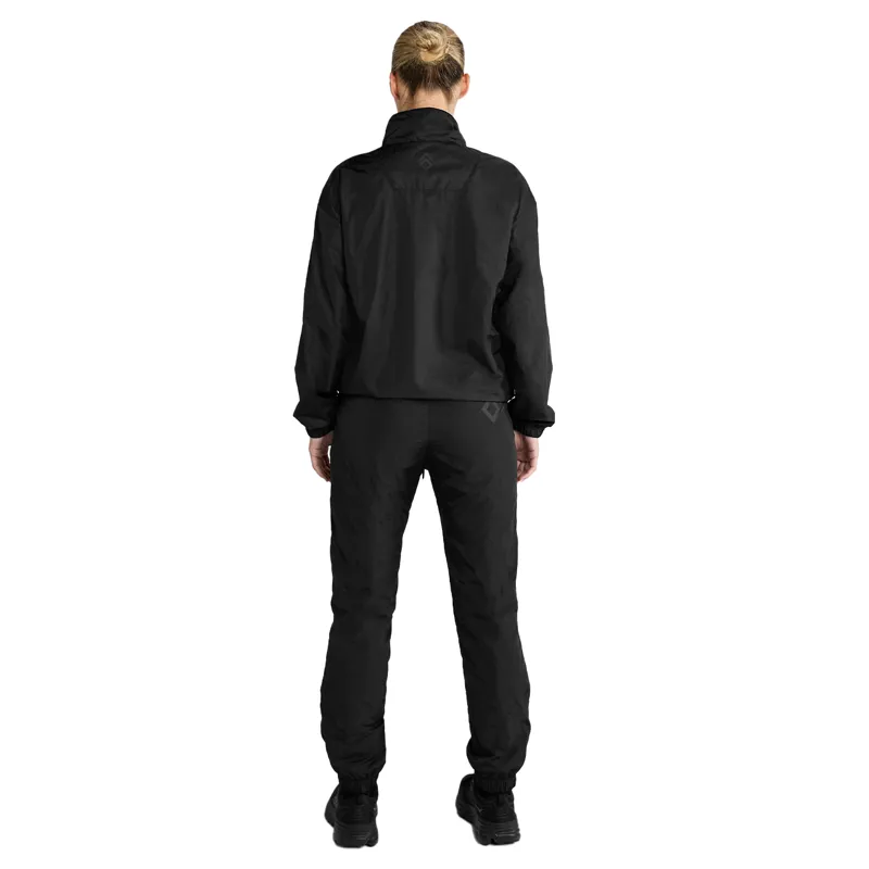 Aztec Diamond Track Womens Waterproof Trousers - Black-3