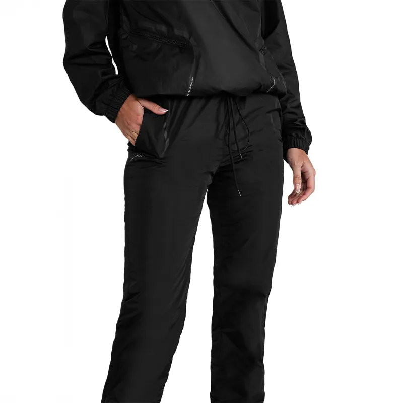 Aztec Diamond Track Womens Waterproof Trousers - Black-4
