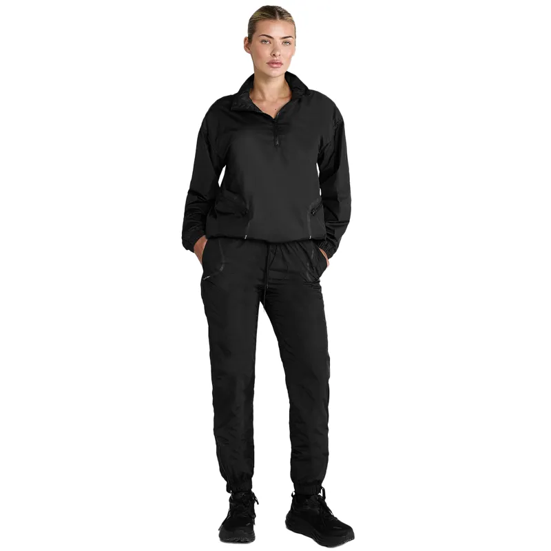 Aztec Diamond Track Womens Waterproof Trousers - Black-1