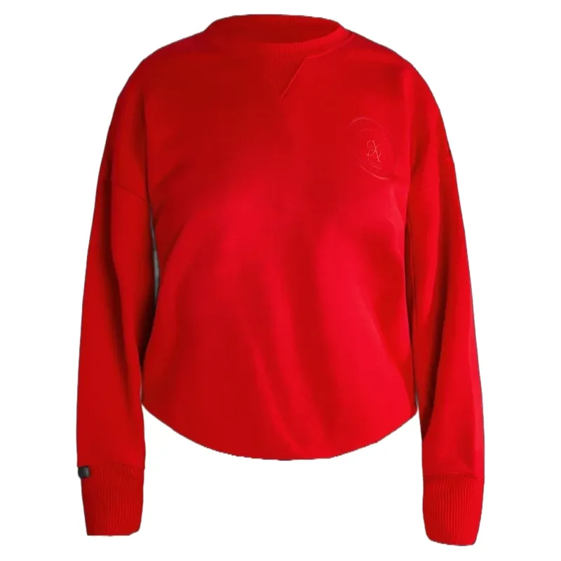 Aztec Diamond Sporting Goods Womens Crew Neck Jumper - Crimson-2