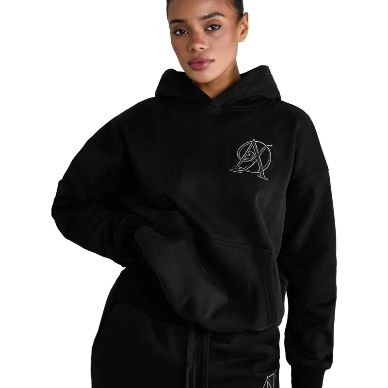 Aztec Diamond Sporting Goods Womens Pull On Hoodie - Black-4