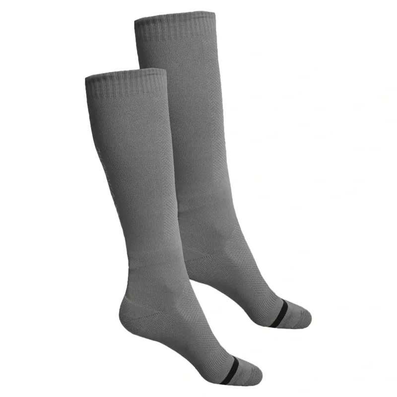 Aztec Diamond Technical Womens Tall Riding Socks Twin Pack - Ash-1