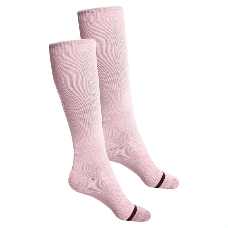 Aztec Diamond Young Rider Technical Riding Socks Twin Pack - Pink-1