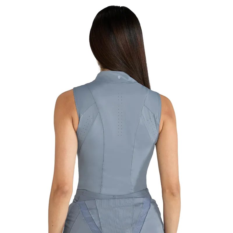 Aztec Diamond Core Sleeveless Ladies Base Layer - Ash Blue-3