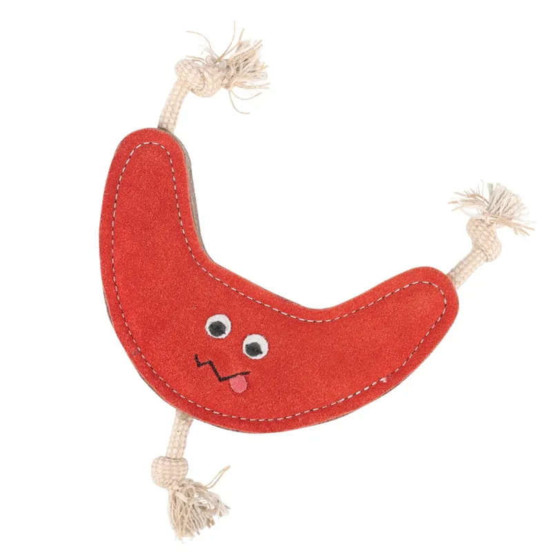 Benji and Flo Crazy Faces Dog Toy - Boomerang