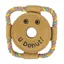 Benji and Flo Crazy Faces Dog Toy - U Donut