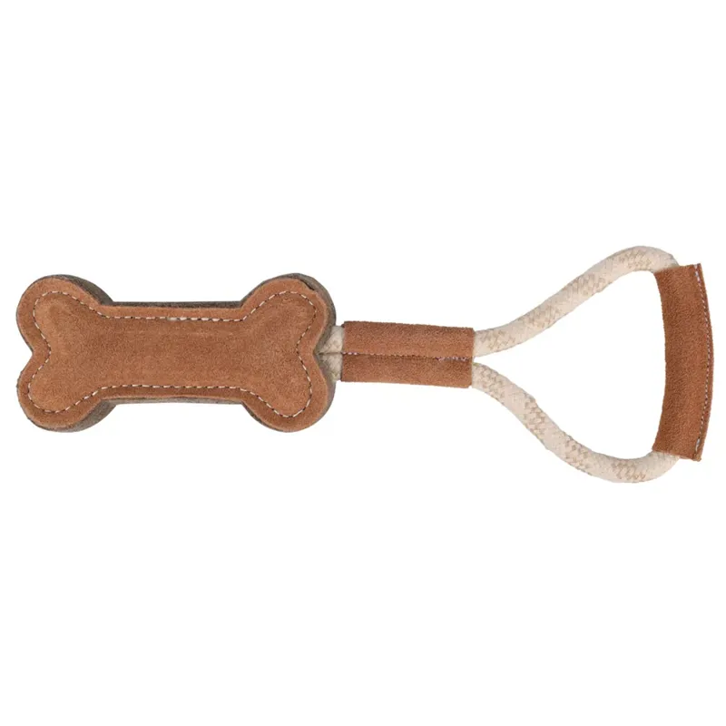 Benji and Flo Tug 'n' Play Toy - Rope with Bone