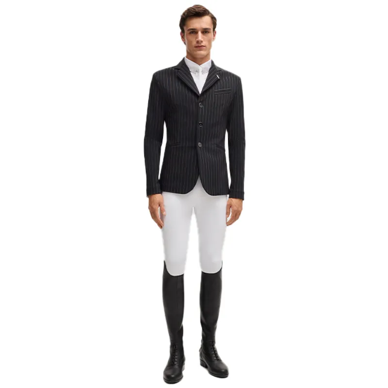 BOSS Equestrian Allen Mens Pinstripe Show Jacket - Black-5