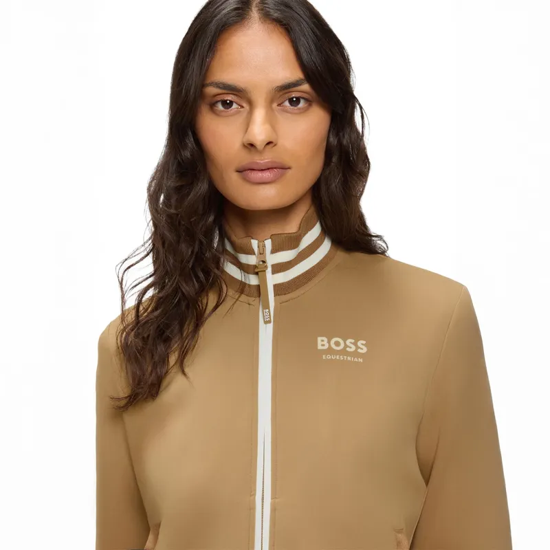 BOSS Equestrian Ava Womens Sweatshirt - Camel -4