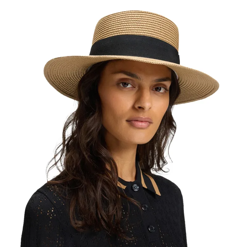 BOSS Equestrian Womens Boater Hat - Camel 