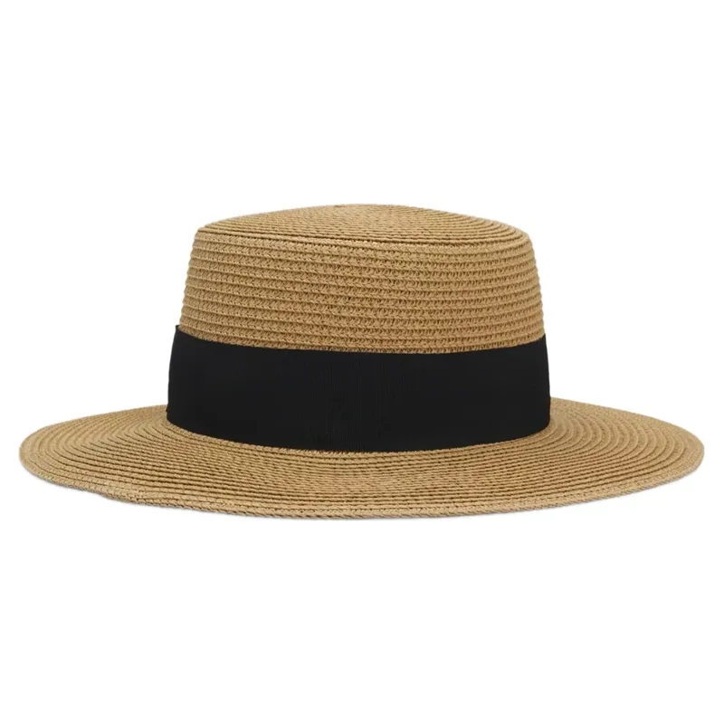 BOSS Equestrian Womens Boater Hat - Camel -3
