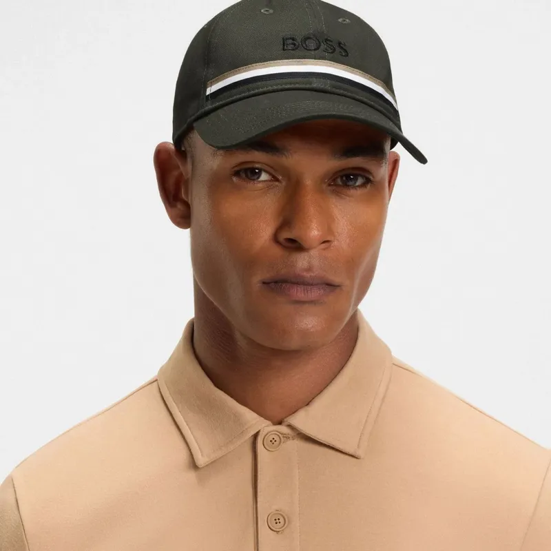 Boss Equestrian Tape Mens Baseball Cap - Pine Grove -1