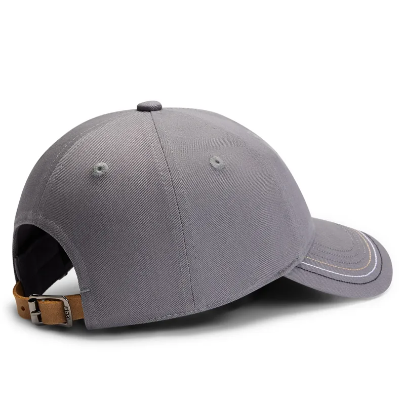 BOSS Equestrian Unisex Embroidered Cap - Grey-2