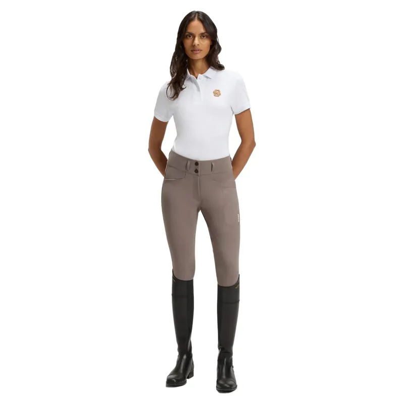 BOSS Equestrian Hailey Full Grip Womens Breeches - Dark Pumice -3