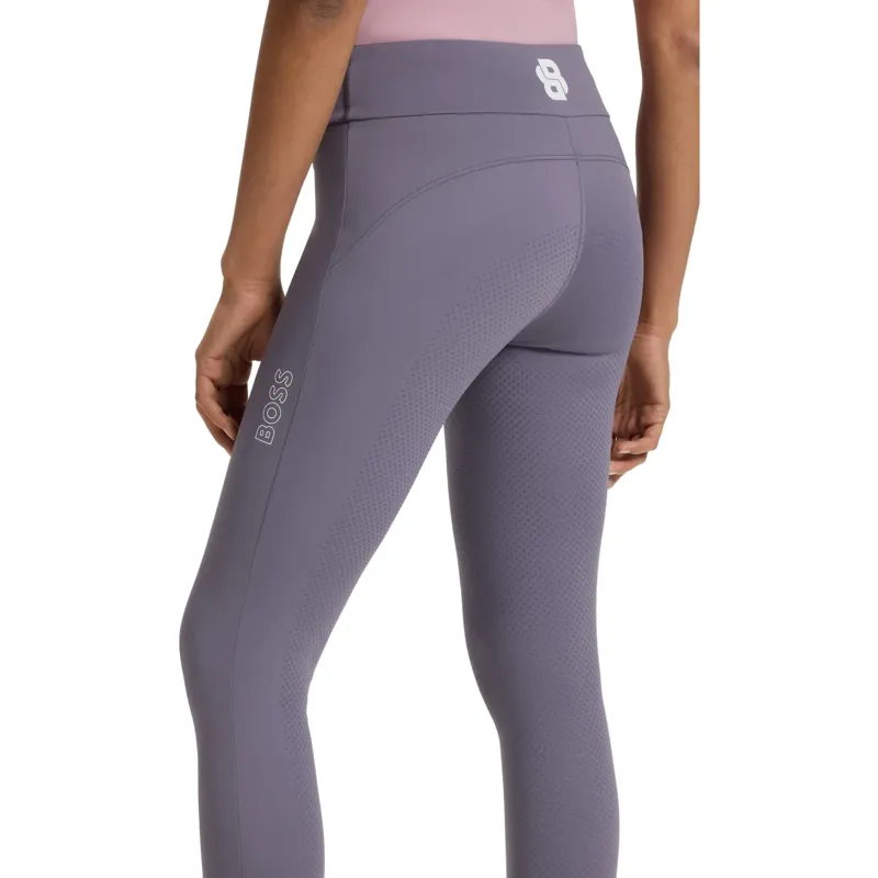 BOSS Equestrian Harriett Full Grip Womens Riding Tights - Shark -2