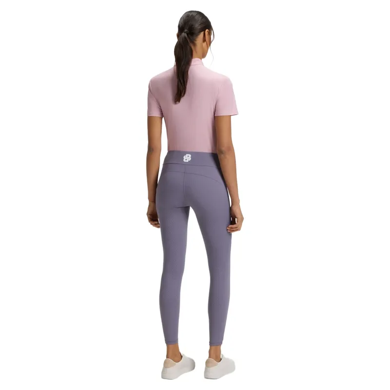 BOSS Equestrian Harriett Full Grip Womens Riding Tights - Shark -4