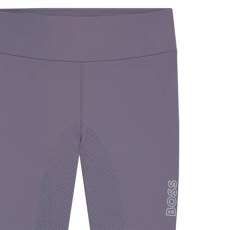 BOSS Equestrian Harriett Full Grip Womens Riding Tights - Shark -5
