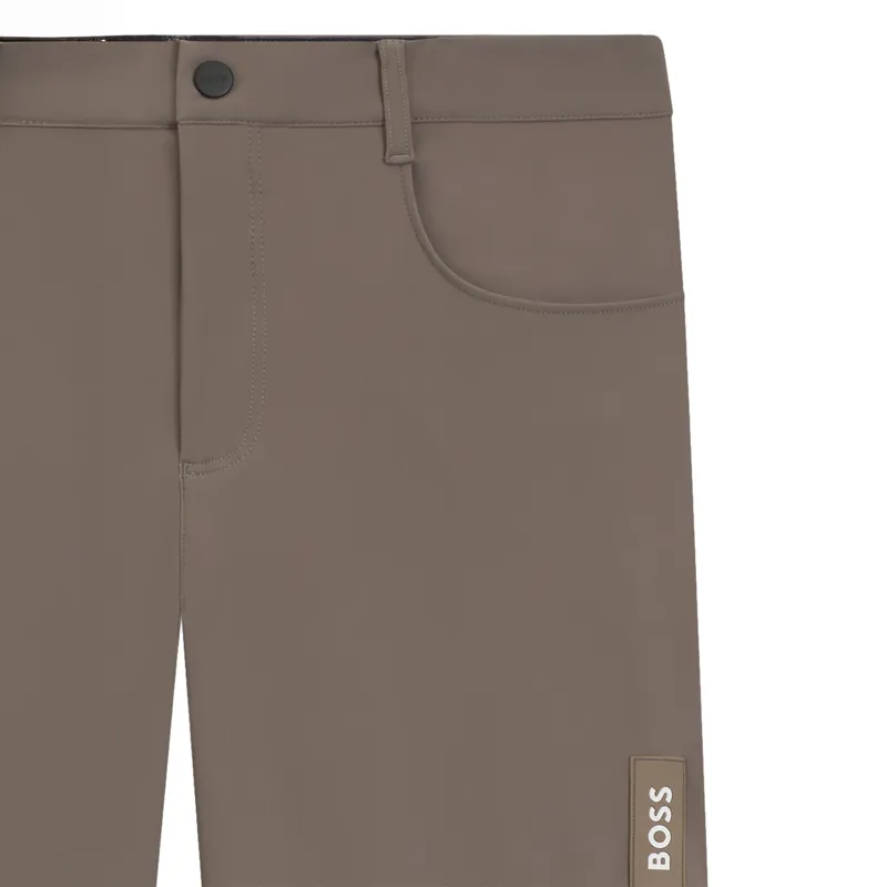 BOSS Equestrian James Knee Grip Mens Breeches - Dark Pumice -5