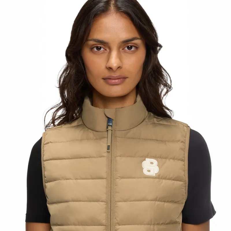 BOSS Equestrian Livian Womens Lightweight Gilet - Camel -5