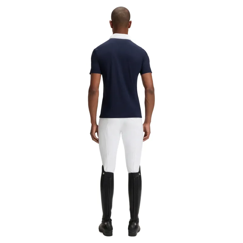 BOSS Equestrian Marty Honeycomb Mens Show Shirt - Sky Captain-3