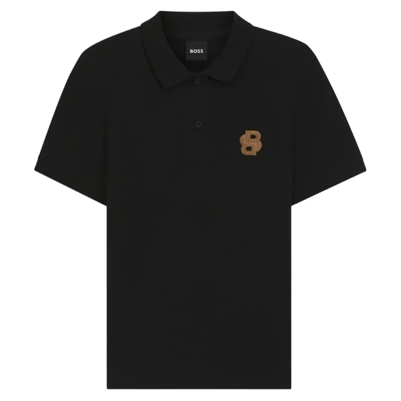 BOSS Equestrian Mona Womens Polo - Black -1