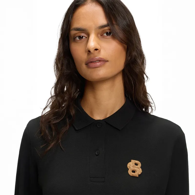 BOSS Equestrian Mona Womens Polo - Black -2