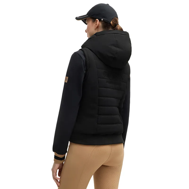 BOSS Equestrian Fally Ladies Puffer Gilet - Black-2