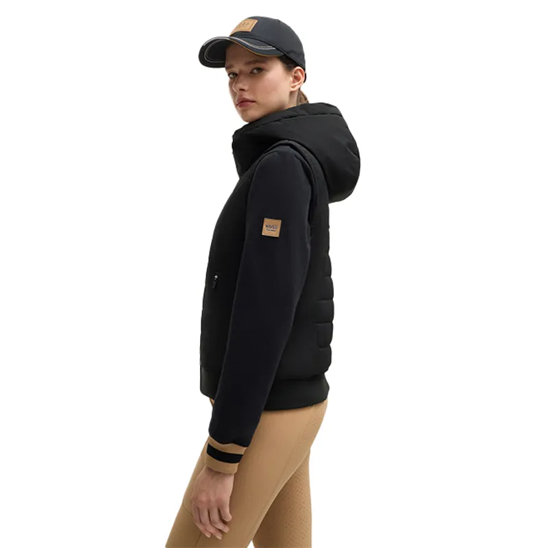 BOSS Equestrian Fally Ladies Puffer Gilet - Black-3