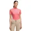 BOSS Equestrian Maira Ladies Half Zip Training Shirt - Pink Stripes