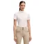 BOSS Equestrian Maira Ladies Half Zip Training Shirt - White Stripes