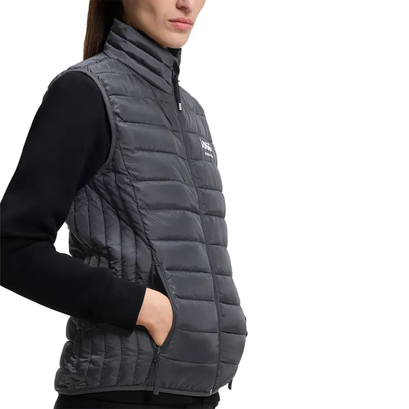 BOSS Equestrian Holiday Nice Womens Puffer Gilet - Graphite-3