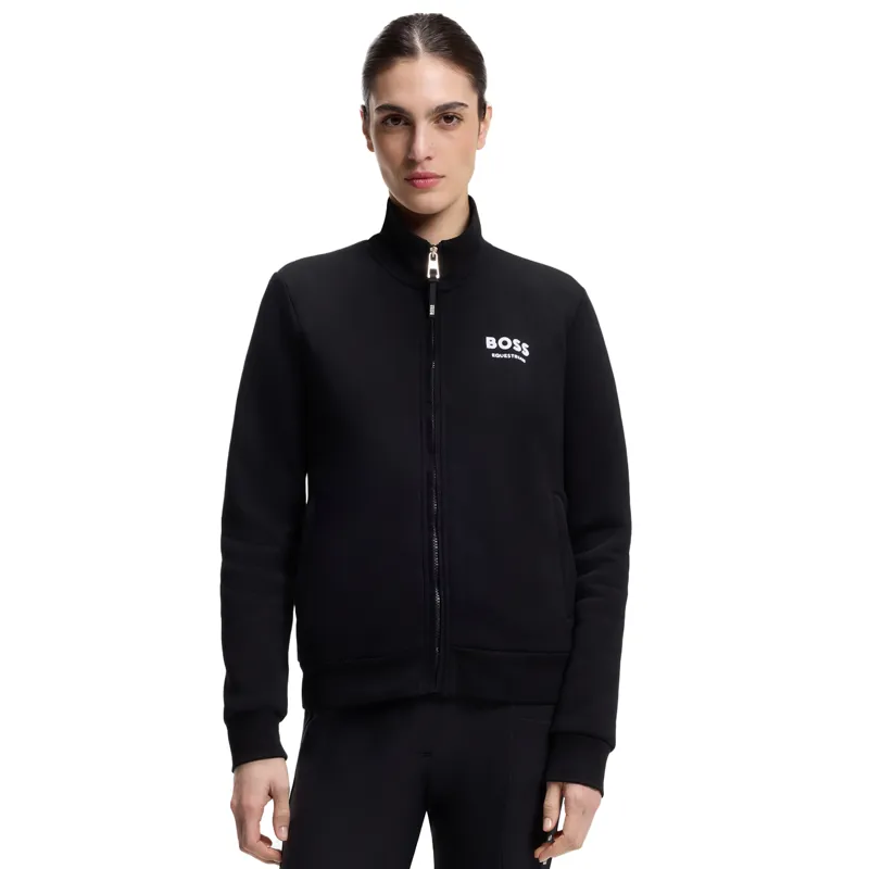 BOSS Equestrian Holiday Paris Womens Training Sweater - Black