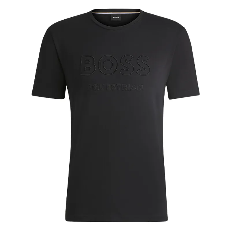 BOSS Equestrian Pierce Mens T-Shirt - Black-1