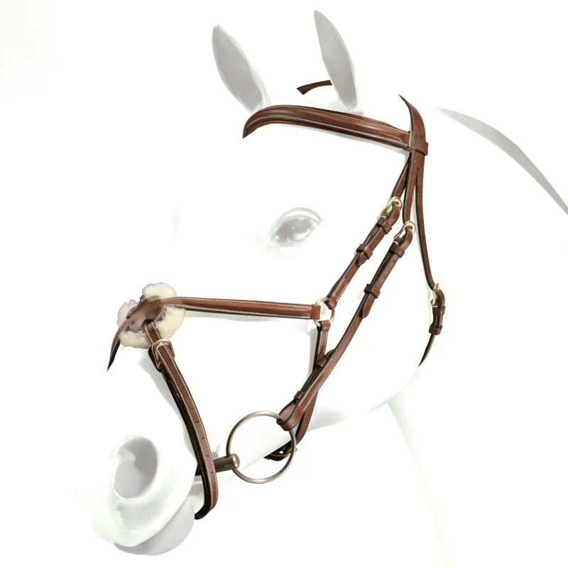 Equipe Emporio Grackle Bridle - Newmarket/Brass