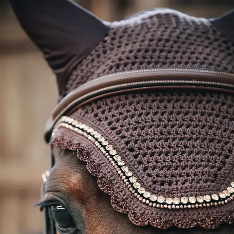Kentucky Wellington Stone/Pearl Soundless Fly Veil - Brown-2