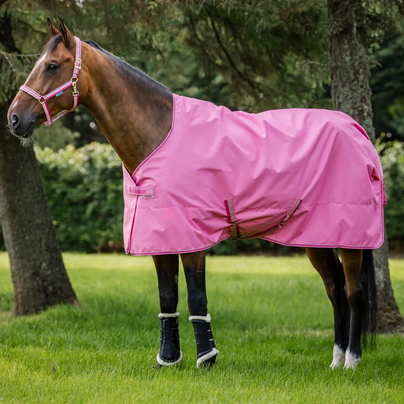 Bucas Freedom 0g Standard Neck Turnout Rug - Aurora Pink