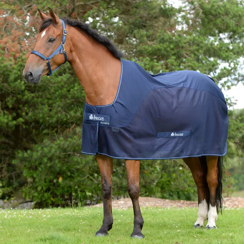Bucas Competition Cooler Rug - Navy