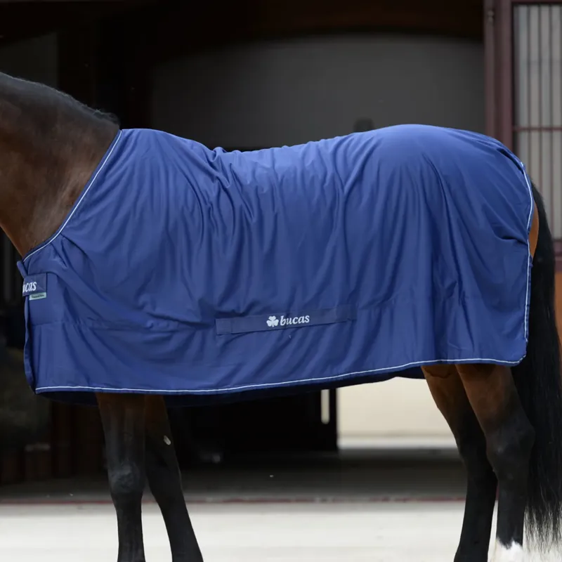 Bucas Shamrock Power Cooler Rug - Navy/Silver-1