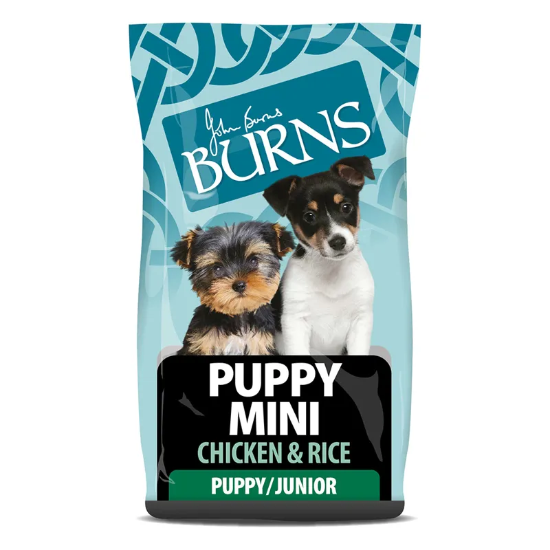 Burns Puppy Mini Dog Food - Chicken and Rice - 2kg