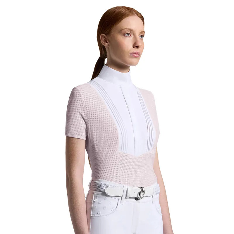 Cavalleria Toscana American Womens Show Shirt - Violet Ice