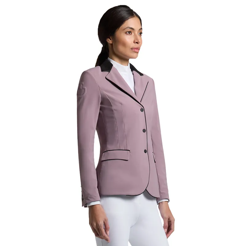 Cavalleria Toscana Competition Zip Womens Show Jacket - Grape Shake