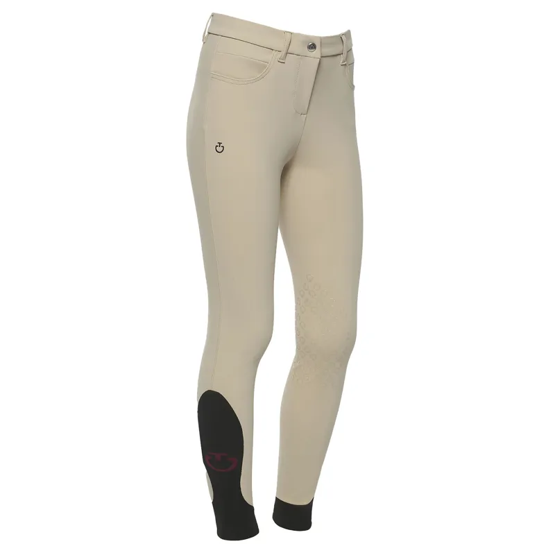 Cavalleria Toscana Junior Girls Colour Grip Breeches - Beige