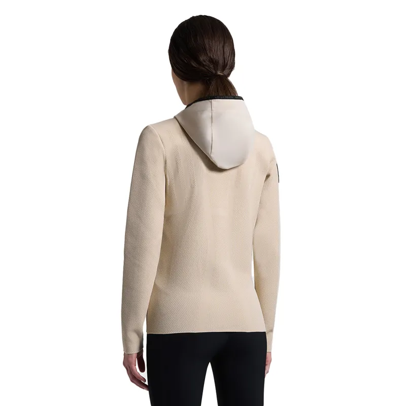 Cavalleria Toscana Tech Knit Softshell Womens Jacket - Birch/White-3