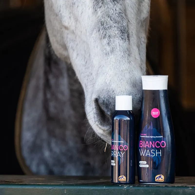 Cavalor Bianco Wash Deep Cleaning Grey Horse Shampoo-1