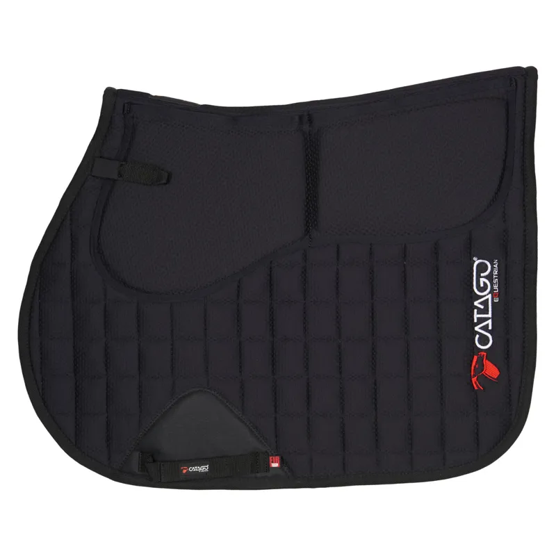 Catago FIR-Tech Correction All Purpose Saddlecloth - Black